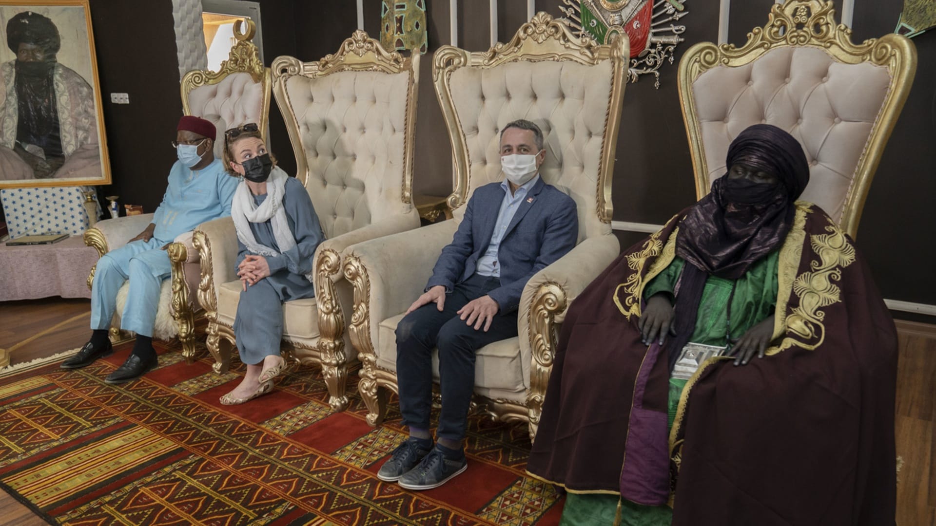 Swiss president pays tribute to ICRC during visit to Niger