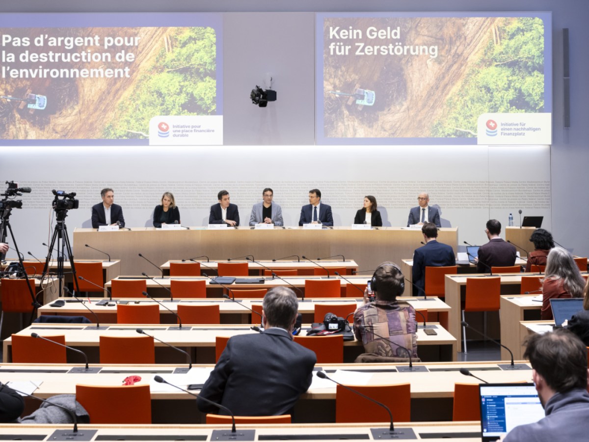 Swiss sustainable finance initiative submitted